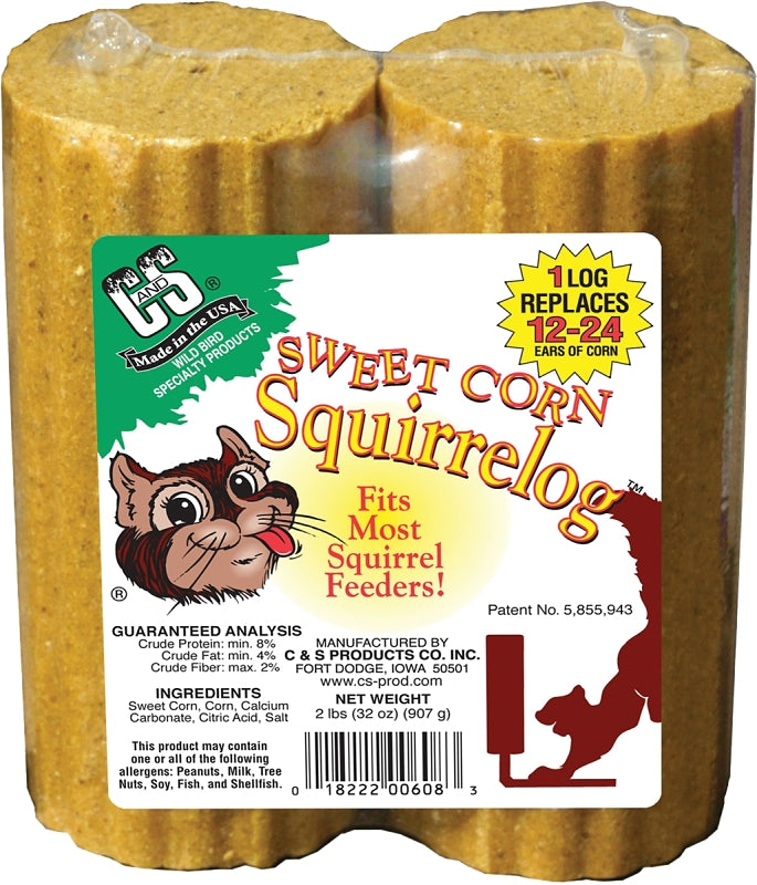 C&S CS608 Squirrel Log, 32 oz