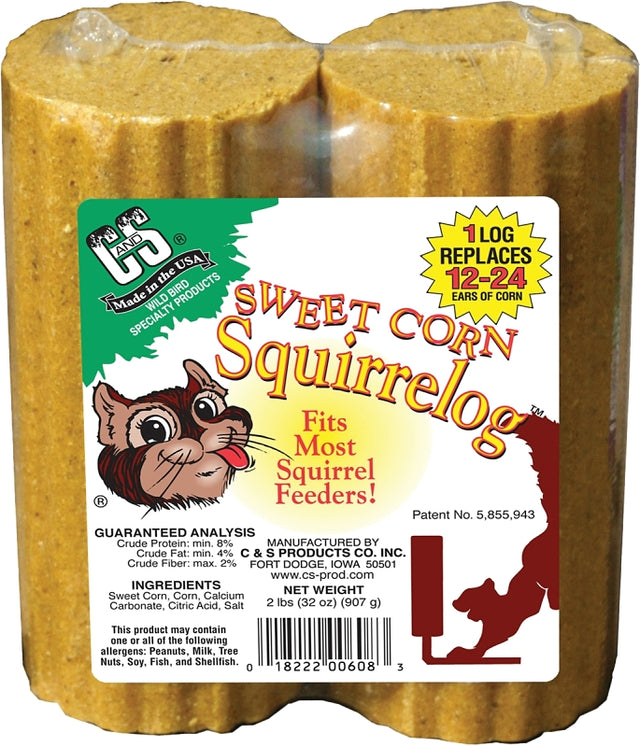 C&S CS608 Squirrel Log, 32 oz