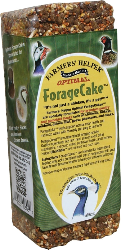 C&S Farmers' Helper CS08302 Bird Forage Cake, 13 oz Pack