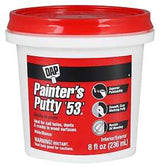 DAP 12240 Painter's Putty, Paste, Musty, White, 0.5 pt Tub