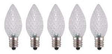 Hometown Holidays 24771 Bulb, Candelabra Lamp Base, LED Lamp, Crystal Cool White Light