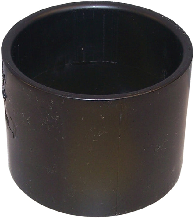 Canplas 103003RBC Repair Pipe Coupling, 3 in, Hub, ABS, Black, 40 Schedule