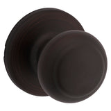 Kwikset 200CV 11P RCAL RC Passage Knob, Venetian Bronze, 1-3/8 to 1-3/4 in Thick Door, 2-1/4 in Strike