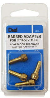 Dial 9504 Barbed Adapter, Plastic, For: Evaporative Cooler Purge Systems