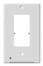 Westek LumiCover LCR-CDDO-W Nightlight Wallplate, 1-1/4 in L, 4-1/2 in W, 1 -Gang, Plastic, White