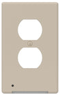 Westek LumiCover Classic LCR-CCDO-AL Wallplate Nightlight, 1.2 in L, 4-1/2 in W, Almond