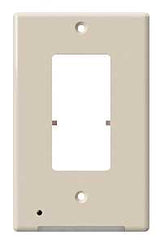 Westek LumiCover LCR-CDDO-AL Nightlight Wallplate, 1.2 in L, 4-1/2 in W, Almond