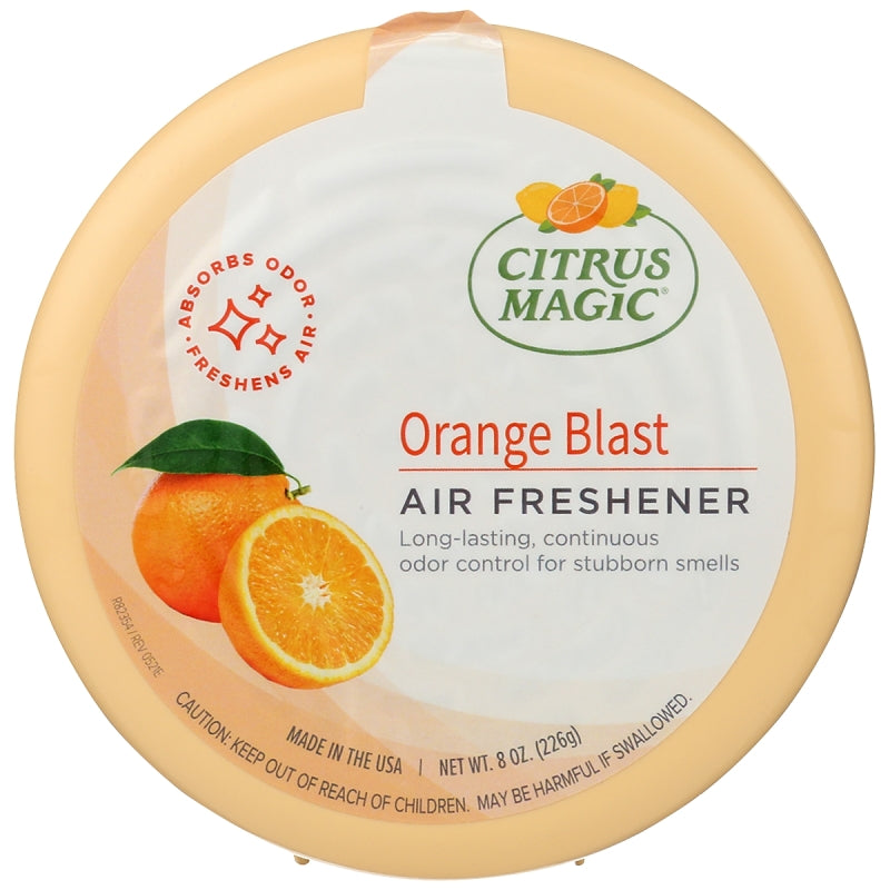 Citrus Magic 616472926 Air Freshener, 8 oz, Orange Blast, 42 to 56 days-Day Freshness, Pack of 6