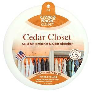 Citrus Magic 616471647 Air Freshener, 8 oz, Cedar, 56 days-Day Freshness, Pack of 6