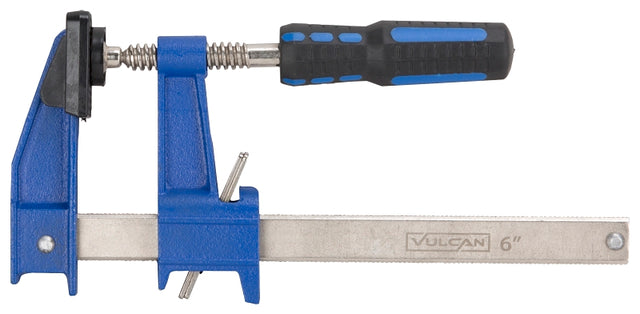 Vulcan JL-SH023-60015 Ratchet Bar Clamp, 6 in Max Opening Size, 2-1/2 in D Throat, Steel Body