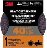 3M 27426 Flap Disc, 4-1/2 in Dia, 40 Grit, Coarse