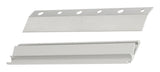 National Hardware N260-123 Apartment Hanger, 50 lb, Aluminum, Mill, 5/16 in Opening, 1/2 in Projection, Screw Mounting