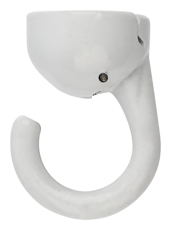 National Hardware N260-140 Elephant Hook, 30/100 lb Working Load, 11 mm, Zinc, White