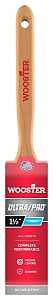 Wooster 4175-1 1/2 Paint Brush, 1-1/2 in W, Flat Brush, 2-7/16 in L Bristle, Nylon/Polyester Bristle