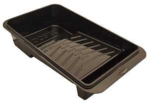 Wooster BR403-6 1/2 Roller Tray, 6-1/2 in L, 1 qt, PET, Black