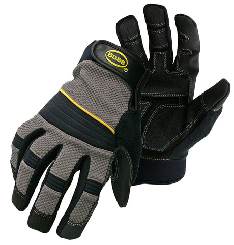 Boss 5200L Utility Gloves, L, PVC