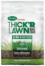 Scotts 30075B Thick'R Lawn Tall Fescue Mix Grass Seed, 40 lb Bag