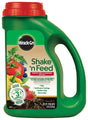 Miracle-Gro Shake 'n Feed 3002601 Tomato/Fruit and Vegetable Plant Food, 4.5 lb Jug, Solid, 10-5-15 N-P-K Ratio