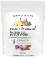 Whitney Farms 3300310 Organic Dry Plant Food, Granular, 3 lb