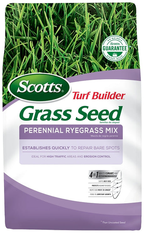 Scotts Turf Builder 18260 Perennial Ryegrass Mix Grass Seed, 3 lb Bag