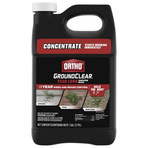 Ortho GroundClear Vegetation Killer Concentrate 1 gal, Pack of 4