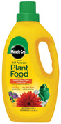 Miracle-Gro 3001502 All-Purpose Plant Food, 32 oz, Bottle, Liquid, 12-4-8 N-P-K Ratio