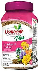 Osmocote 274150 Outdoor and Indoor Plant Food, 1 lb, Solid, 15-9-12 N-P-K Ratio