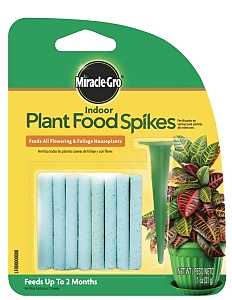 Miracle-Gro 1002522 Fertilizer, 1.1 oz Box, Spike, 6-12-6 N-P-K Ratio, Pack of 24