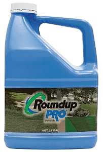 Roundup 8889136 Weed and Grass Killer, Liquid, 2.5 gal