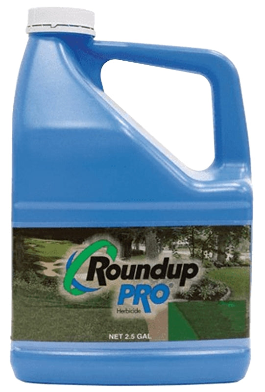 Roundup 8889136 Weed and Grass Killer, Liquid, 2.5 gal