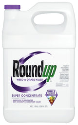 Roundup 5004215 Super Concentrated Weed and Grass Killer, Liquid, Spray Application, 1 gal Bottle