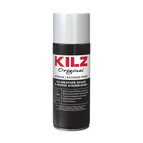 Kilz 10848 Primer, 300 to 400 sq-ft/gal Coverage Area, White, 13 oz