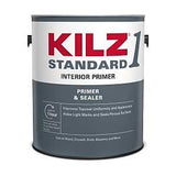 Kilz L201111 Interior Primer, Matte, White, 1 gal, Pack of 4