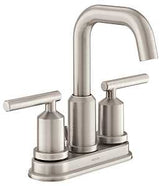 Moen Gibson Series WS84228SRN Bathroom Faucet, 1.2 gpm, 2-Faucet Handle, 3-Faucet Hole, Metal, Brushed Nickel