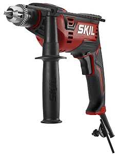 Skil HD182001 Hammer Drill, 7.5 A, Keyed Chuck, 1/2 in Chuck, 48,000 bpm, 0 to 48,000 ipm Impact Energy