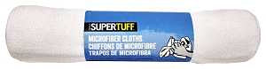 Trimaco SuperTuff 10806/6 Absorbent Towel, 14 in L, 14 in W, Microfiber, White