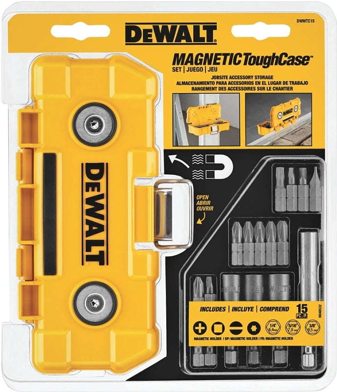 DEWALT DWMTC15 Screwdriver Bit Set, Carbide