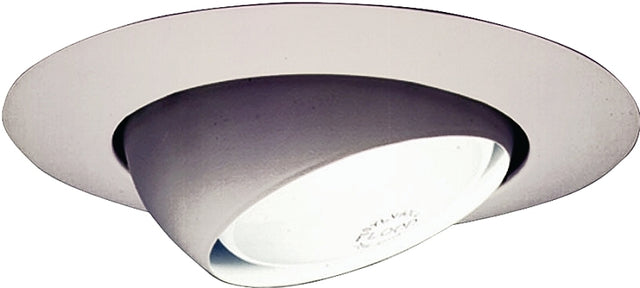 Halo 78P Recessed Light Trim, Metal Body, White