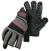 Boss 5201M Carpenter Gloves, M, Shortened Thumb, Wrist Strap Cuff, PVC