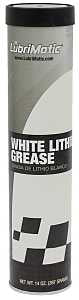 LubriMatic 11354 Lithium Grease, 14 oz Cartridge, White