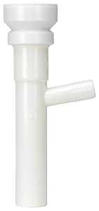 Insta-Plumb 32-8QLK Dishwasher Branch Tailpiece, 9-1/2 in L, 7/8 in Branch, Plastic