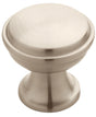 Amerock Westerly Series BP53718G10 Cabinet Knob, 1-3/16 in Projection, Zinc, Satin Nickel