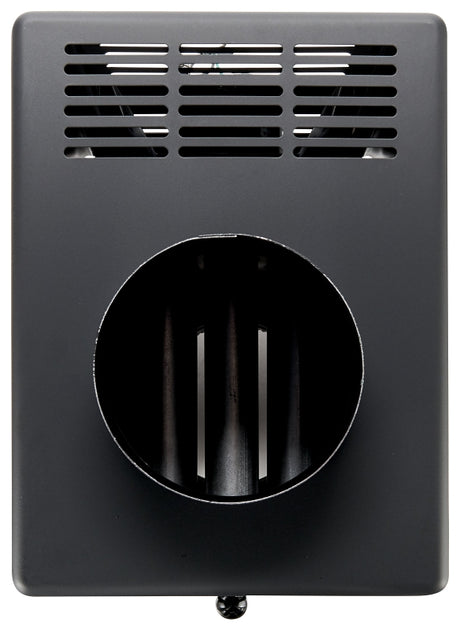 Magic Heat MH-6R Heat Reclaimer, Black, For: 6 in Bottom Crimp Chimney Systems