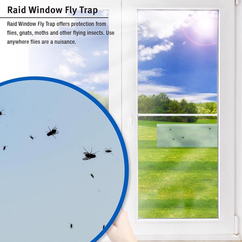 Raid PIC Fly Trap 4 pk, Pack of 12