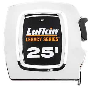 Crescent Lufkin Legacy Series L925 Tape Measure, 25 ft L Blade, 1 in W Blade