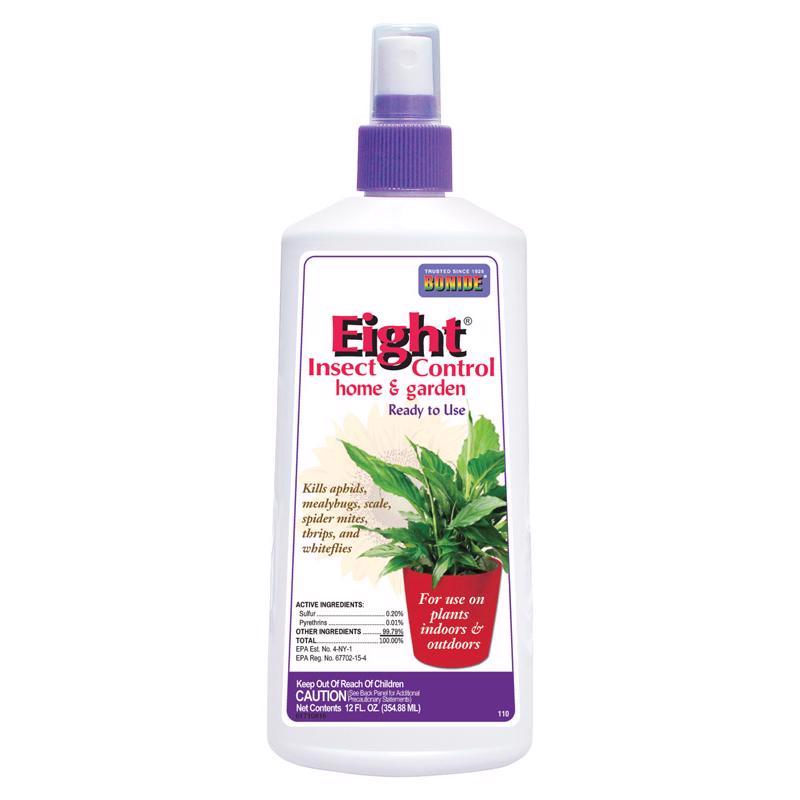 Bonide Eight 110 Insect and Disease Killer, Liquid, Spray Application, 12 oz