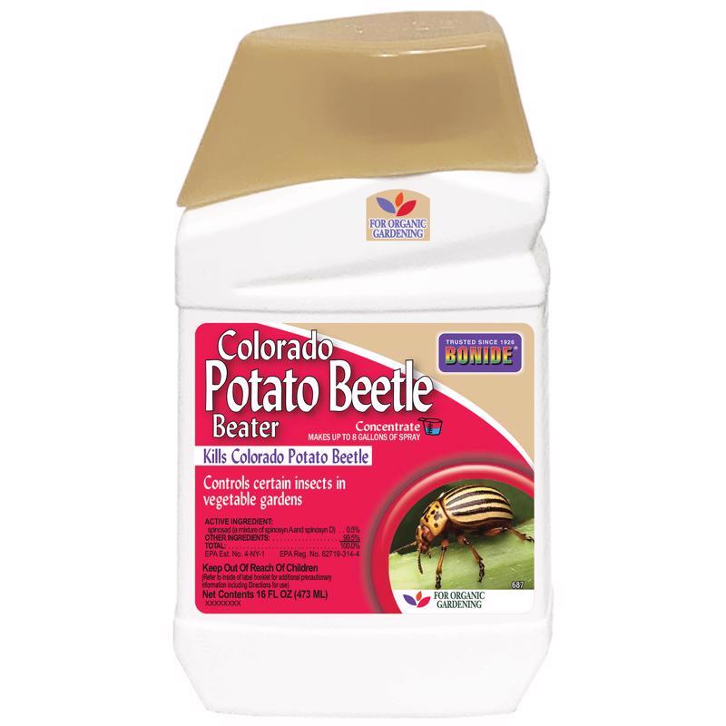 Bonide 687 Colorado Potato Beetle Beater, Liquid, Spray Application, 1 pt Bottle