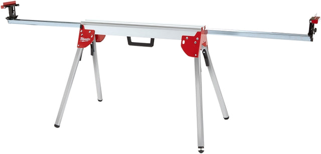Milwaukee 48-08-0551 Compact Folding Miter Saw Stand, 500 lb Weight Capacity, 27 in W Stand, Aluminum