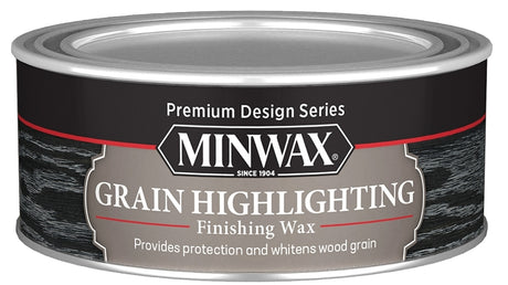 Minwax Design Series 405140000 Grain Highlighting Wax, Matte, Solid, 8 oz