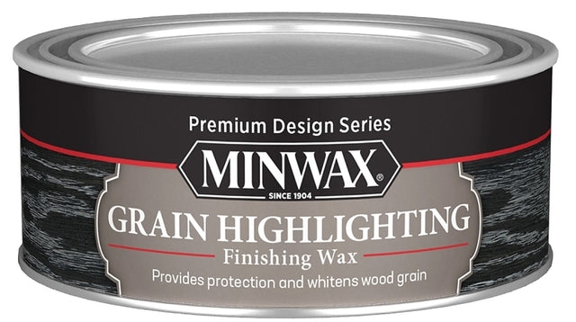 Minwax Design Series 405140000 Grain Highlighting Wax, Matte, Solid, 8 oz